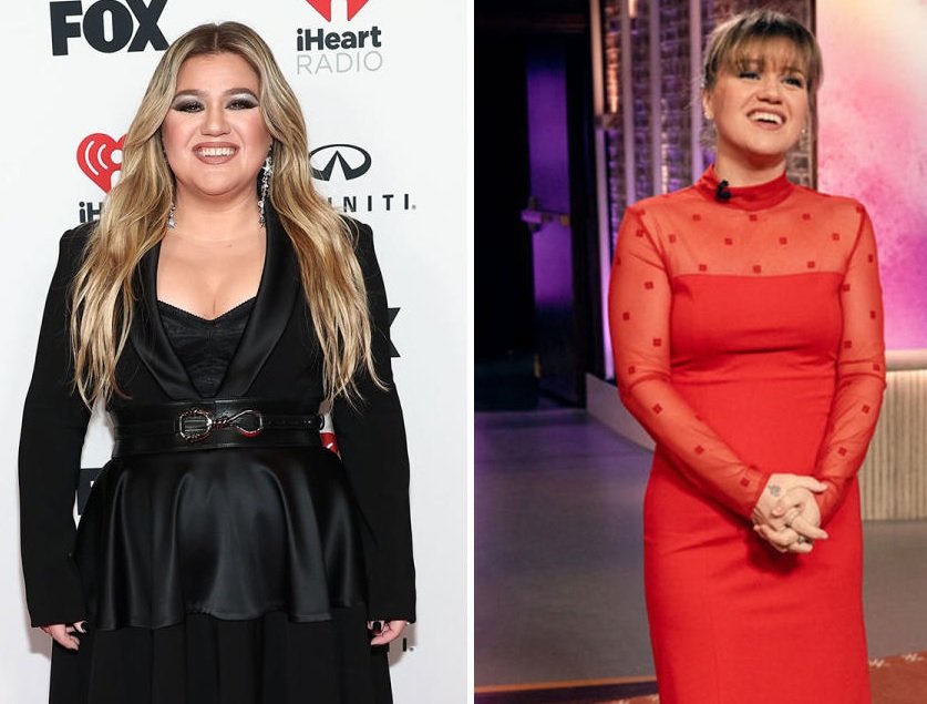 How did kelly clarkson lose weight​